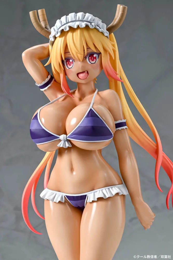 Miss Kobayashi's Dragon Maid 1/7 Scale Pre-Painted Figure: Tohru Bikini Style Sunburn Ver.