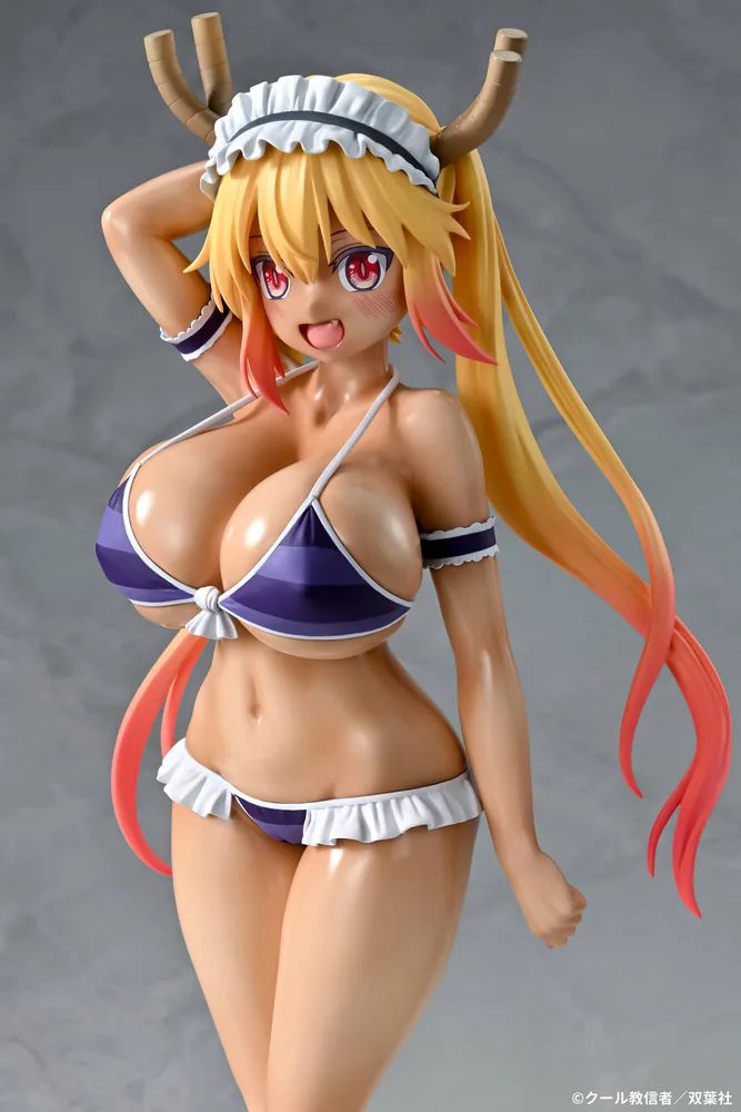 Miss Kobayashi's Dragon Maid 1/7 Scale Pre-Painted Figure: Tohru Bikini Style Sunburn Ver.