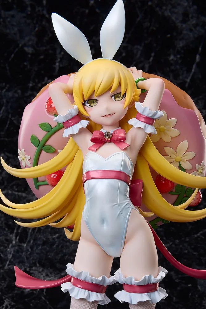 Monogatari Series 1/4 Scale Pre-Painted Figure: Oshino Shinobu White Bunny Ver.