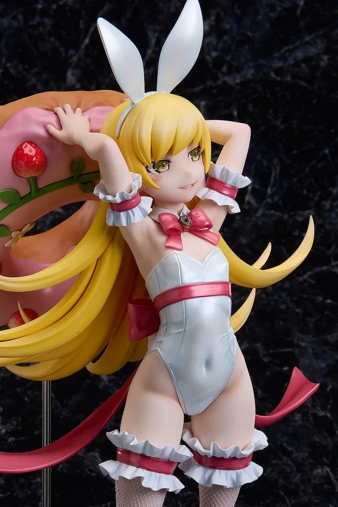 Monogatari Series 1/4 Scale Pre-Painted Figure: Oshino Shinobu White Bunny Ver.
