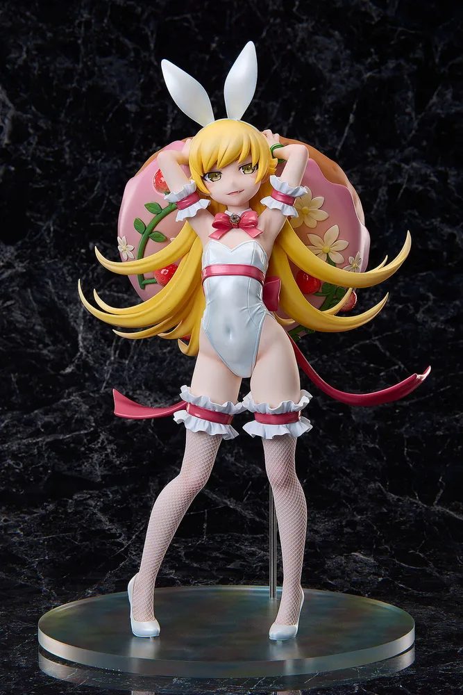 Monogatari Series 1/4 Scale Pre-Painted Figure: Oshino Shinobu White Bunny Ver.