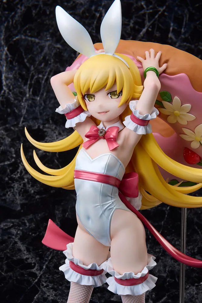 Monogatari Series 1/4 Scale Pre-Painted Figure: Oshino Shinobu White Bunny Ver.