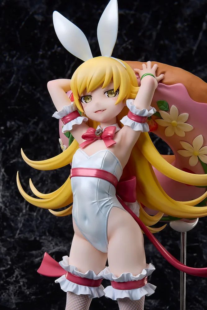 Monogatari Series 1/4 Scale Pre-Painted Figure: Oshino Shinobu White Bunny Ver.