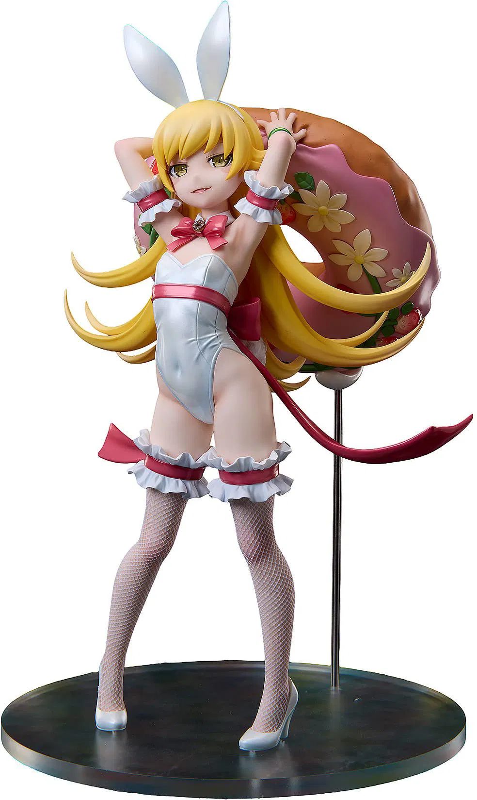 Monogatari Series 1/4 Scale Pre-Painted Figure: Oshino Shinobu White Bunny Ver.