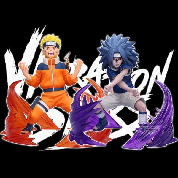 [Naruto] Naruto 72 Series Vibration Stars Uzumaki Naruto and Uchiha Sasuke Set for Sale [BP]