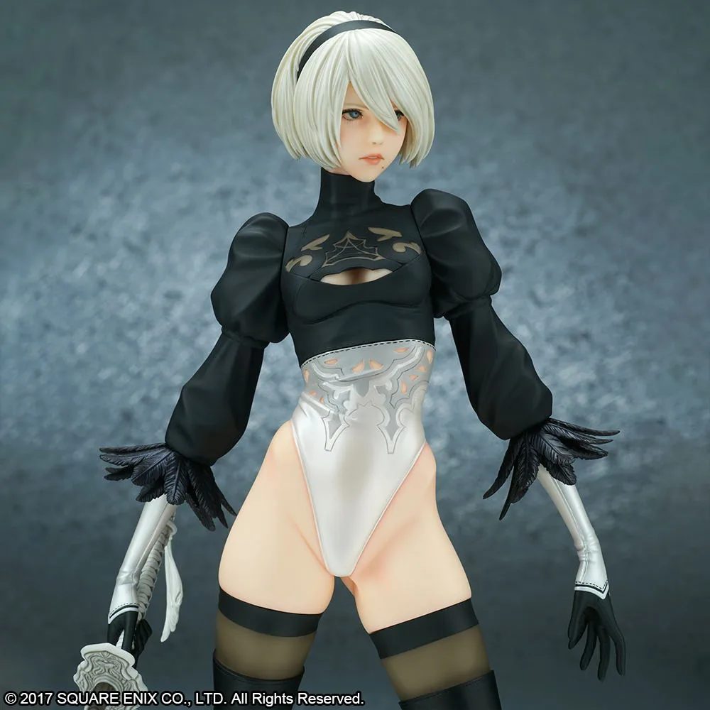 NieR:Automata Pre-Painted Figure: 2B (YoRHa No. 2 Type B) Deluxe Version (Re-run)