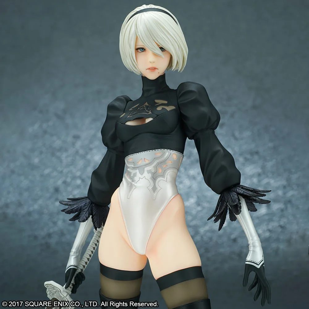 NieR:Automata Pre-Painted Figure: 2B (YoRHa No. 2 Type B) Deluxe Version (Re-run)