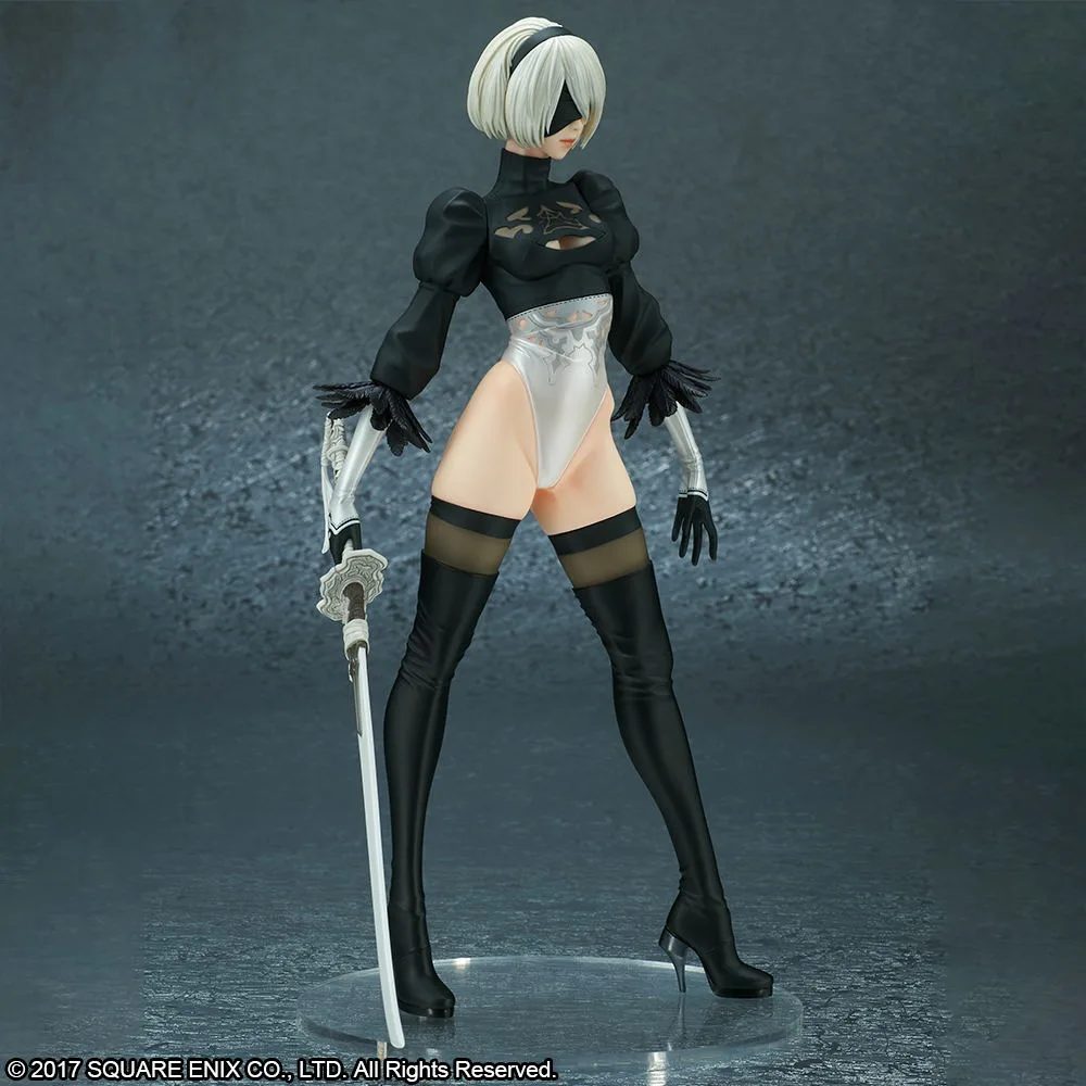 NieR:Automata Pre-Painted Figure: 2B (YoRHa No. 2 Type B) Deluxe Version (Re-run)