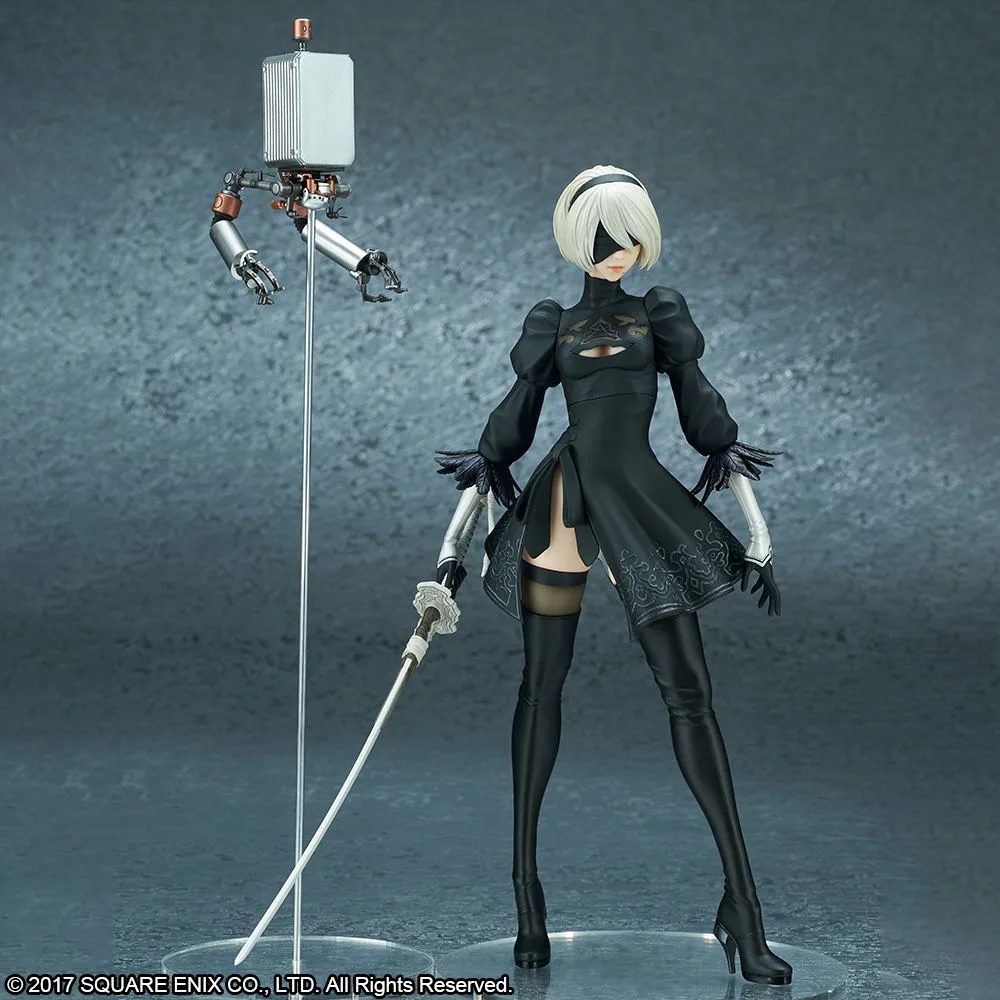 NieR:Automata Pre-Painted Figure: 2B (YoRHa No. 2 Type B) Deluxe Version (Re-run)