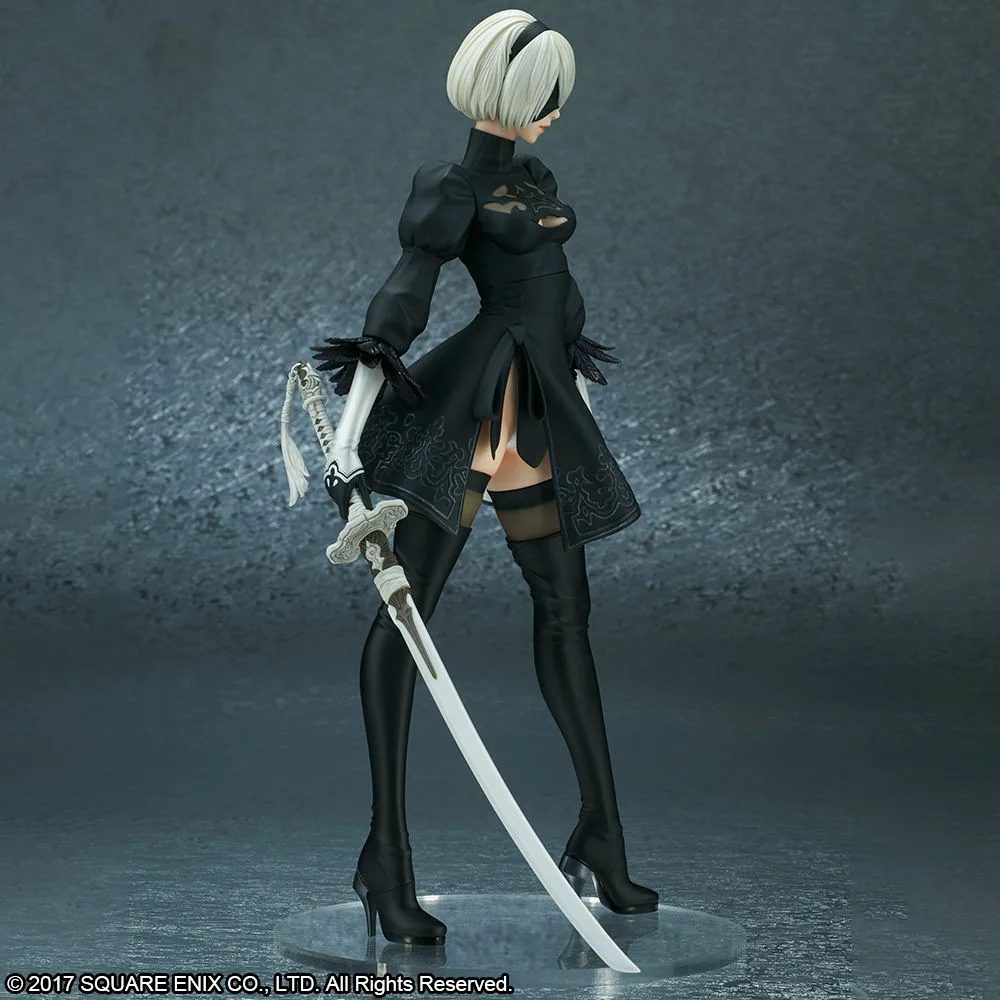 NieR:Automata Pre-Painted Figure: 2B (YoRHa No. 2 Type B) Deluxe Version (Re-run)