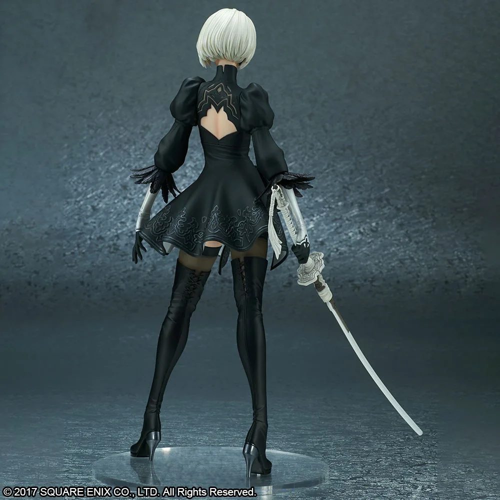 NieR:Automata Pre-Painted Figure: 2B (YoRHa No. 2 Type B) Deluxe Version (Re-run)