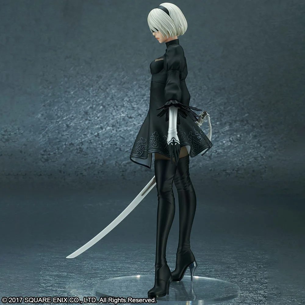 NieR:Automata Pre-Painted Figure: 2B (YoRHa No. 2 Type B) Deluxe Version (Re-run)