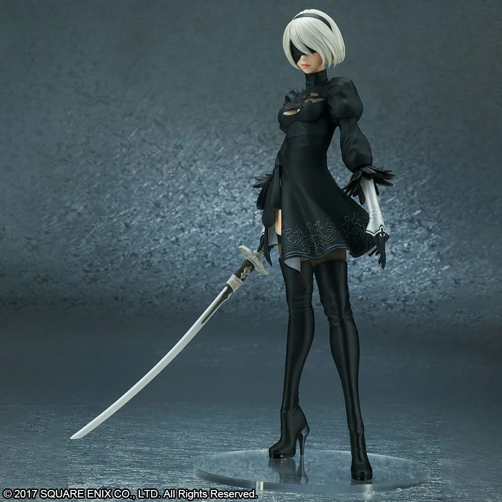 NieR:Automata Pre-Painted Figure: 2B (YoRHa No. 2 Type B) Deluxe Version (Re-run)