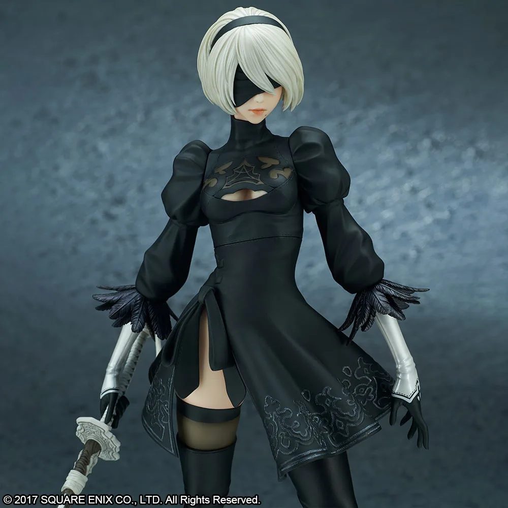 NieR:Automata Pre-Painted Figure: 2B (YoRHa No. 2 Type B) Deluxe Version (Re-run)