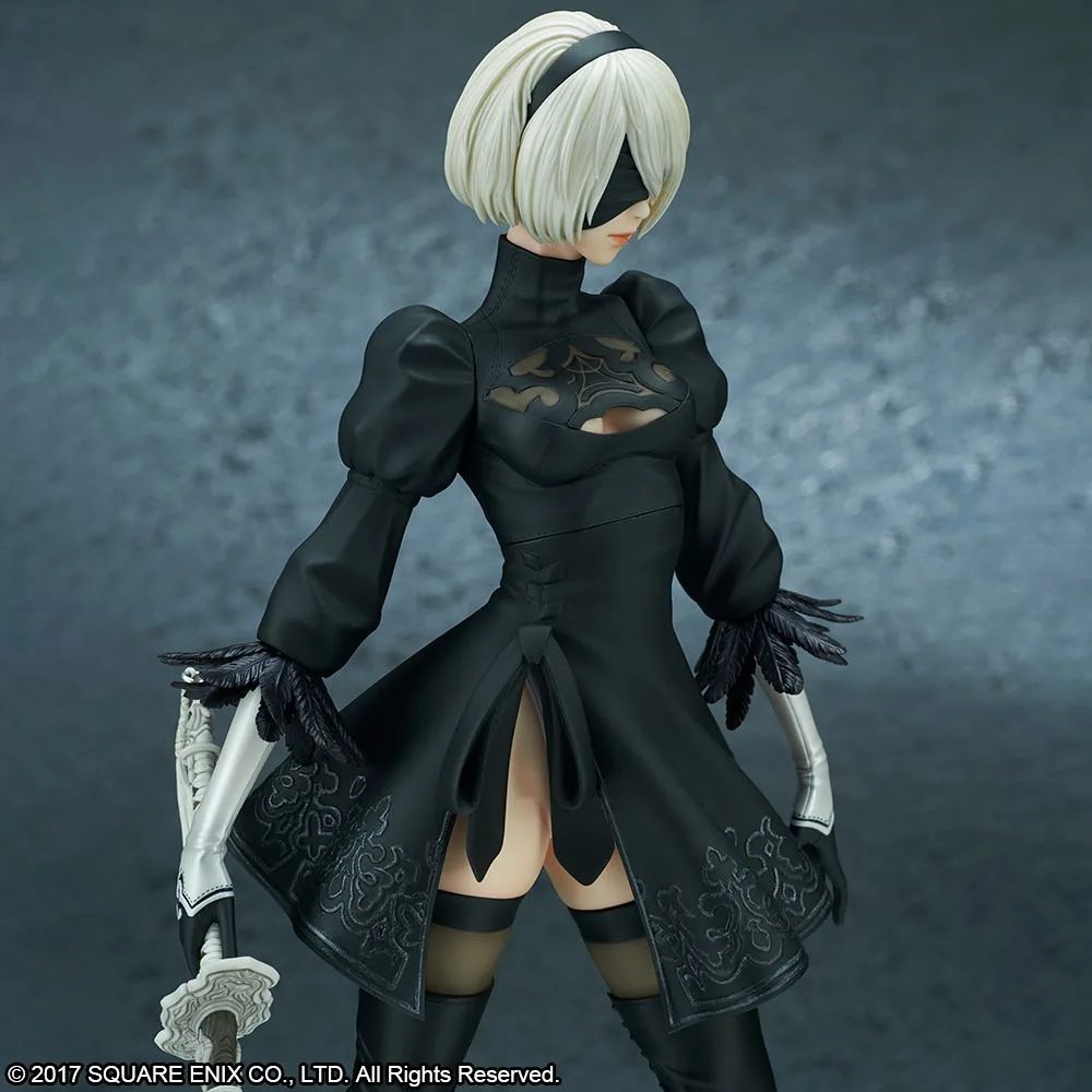 NieR:Automata Pre-Painted Figure: 2B (YoRHa No. 2 Type B) Deluxe Version (Re-run)
