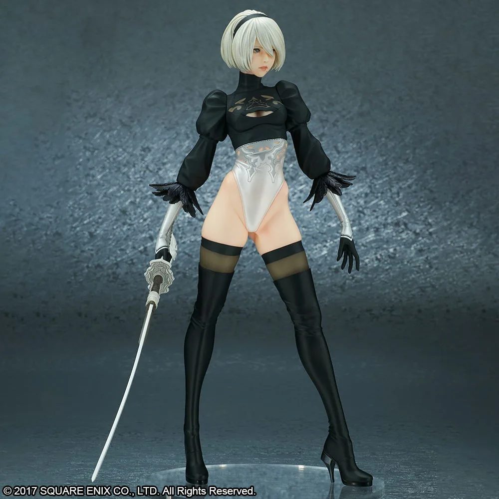 NieR:Automata Pre-Painted Figure: 2B (YoRHa No. 2 Type B) Deluxe Version (Re-run)