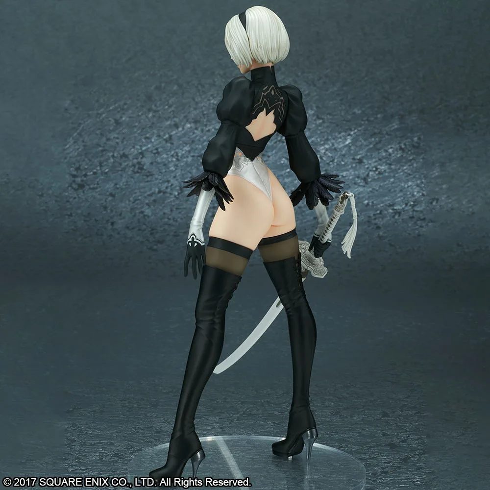 NieR:Automata Pre-Painted Figure: 2B (YoRHa No. 2 Type B) Deluxe Version (Re-run)