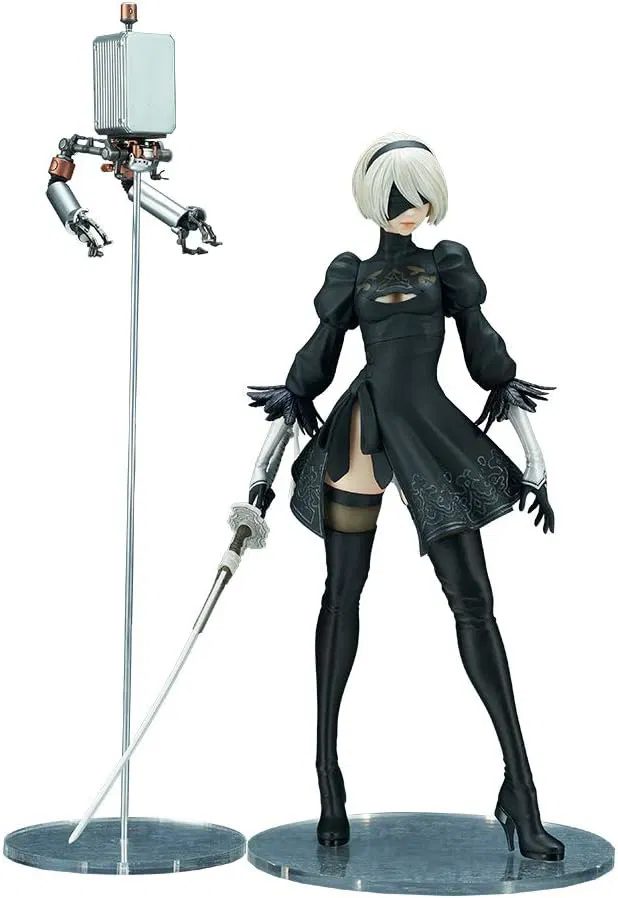 NieR:Automata Pre-Painted Figure: 2B (YoRHa No. 2 Type B) Deluxe Version (Re-run)
