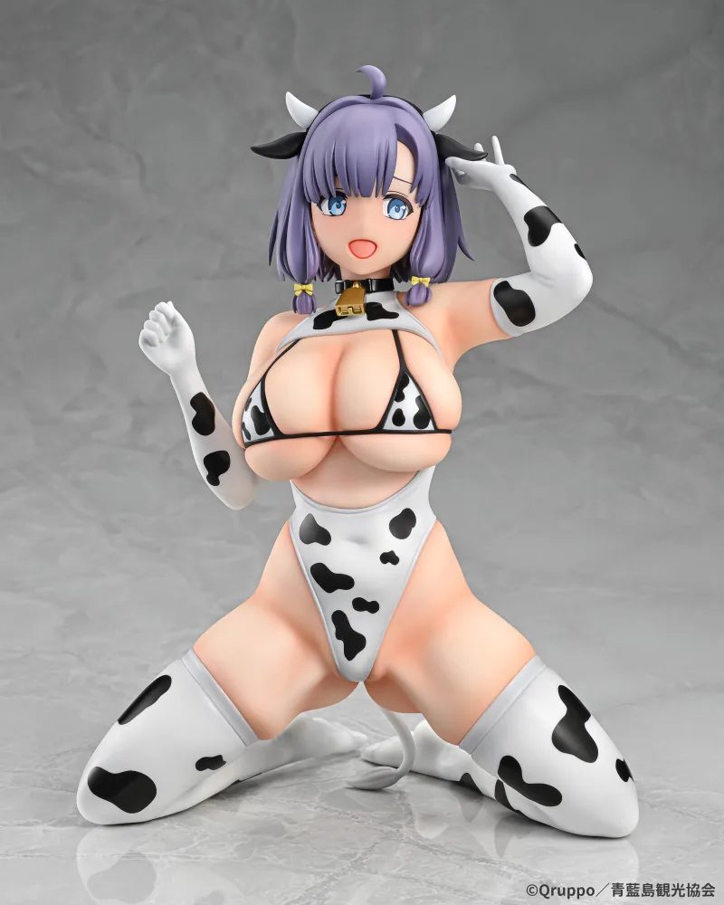 Nukitashi the Animation 1/5 Scale Pre-Painted Figure: Hotori Misaki Cow Print Costume