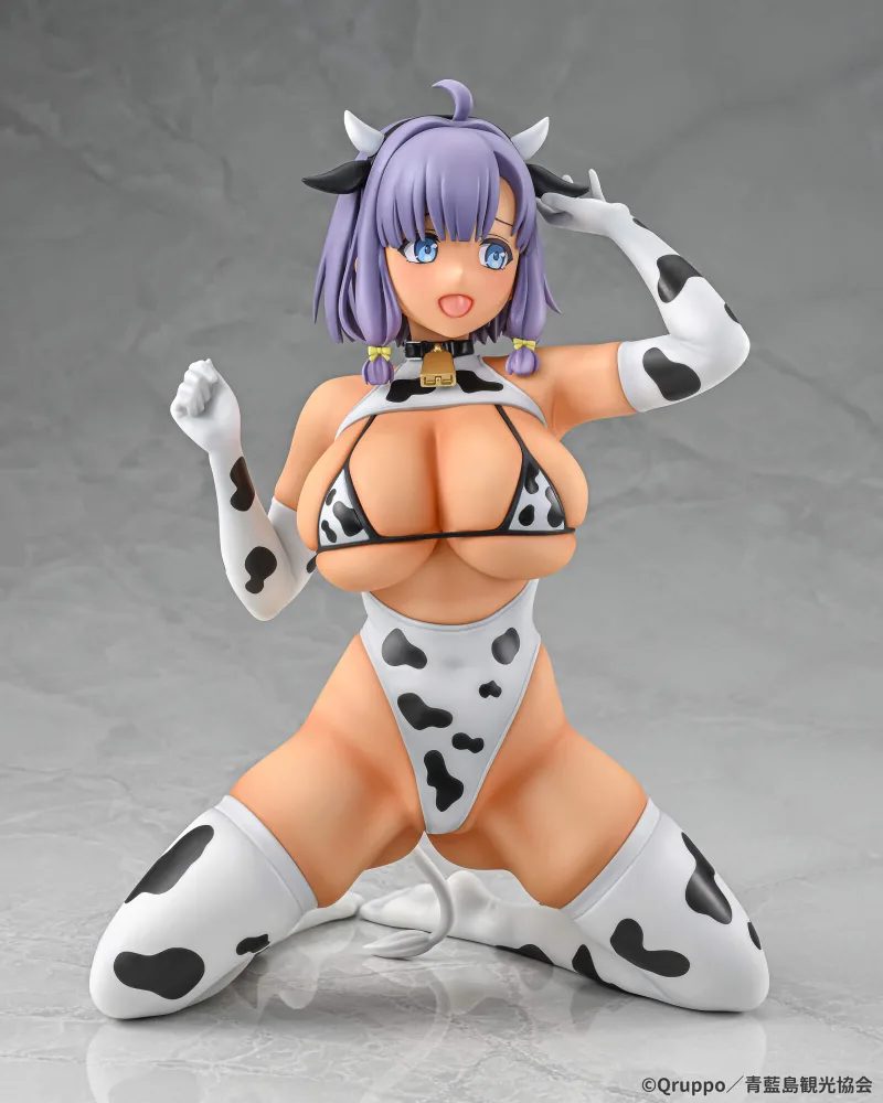 Nukitashi the Animation 1/5 Scale Pre-Painted Figure: Hotori Misaki Cow Print Costume Sunburn Ver.