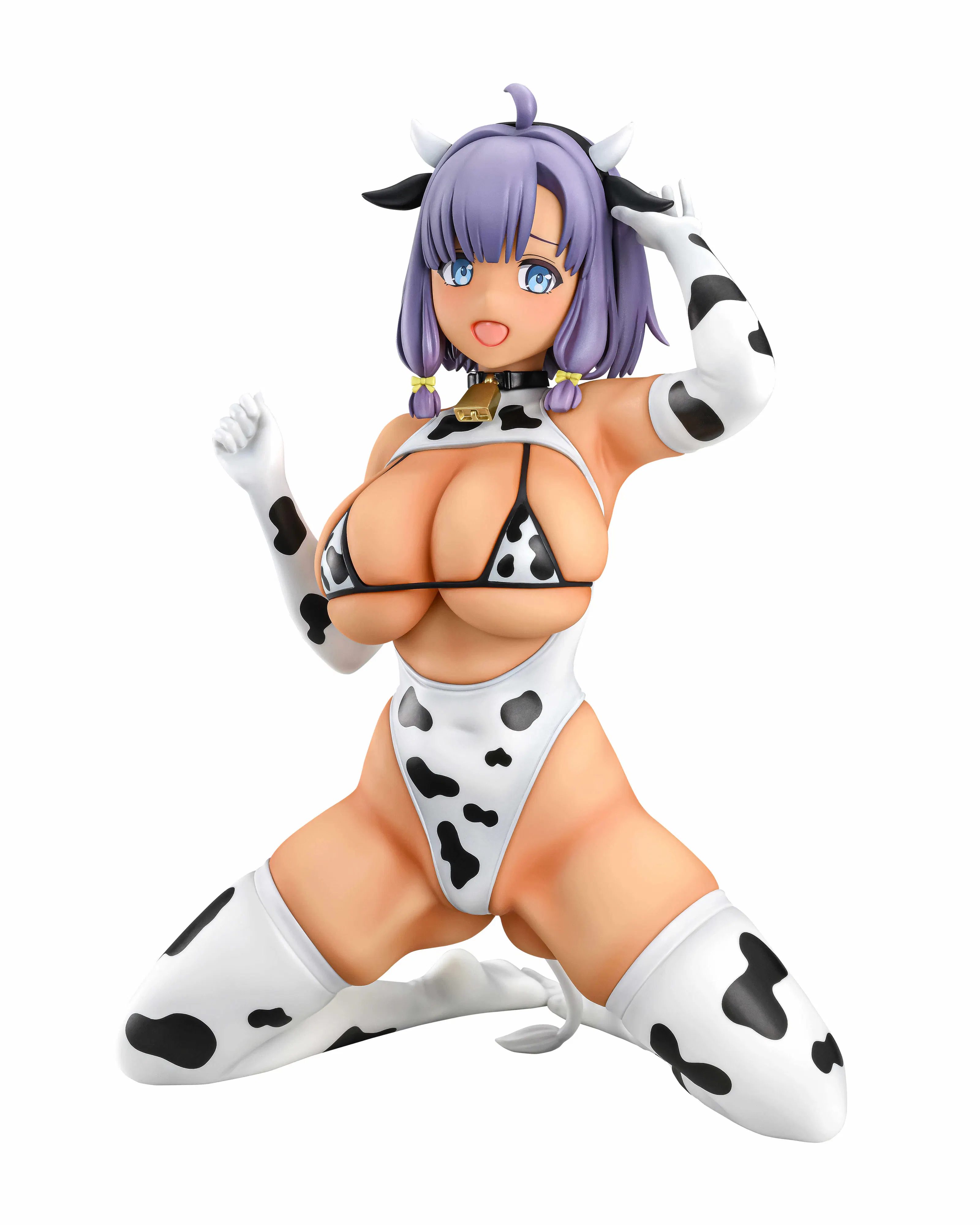 Nukitashi the Animation 1/5 Scale Pre-Painted Figure: Hotori Misaki Cow Print Costume Sunburn Ver.