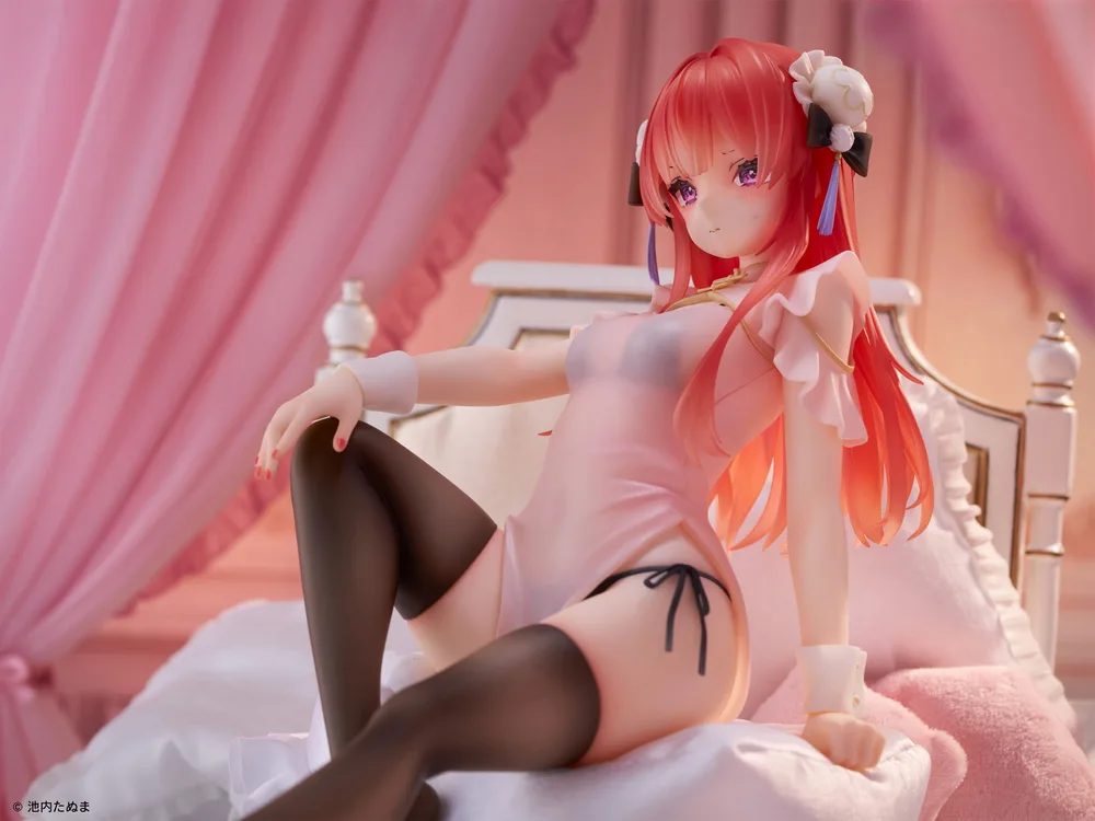 Original Character 1/6 Scale Pre-Painted Figure: Silky Slinky Tanuma Ikeuchi Anna See-through Chinese Dress Ver.