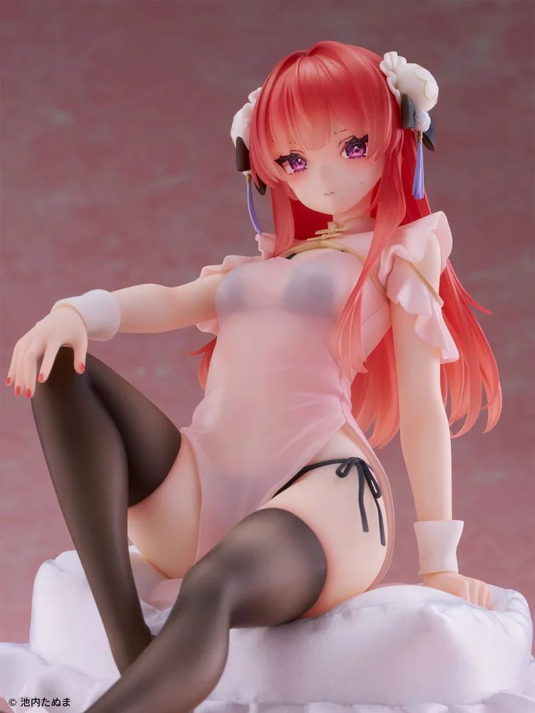 Original Character 1/6 Scale Pre-Painted Figure: Silky Slinky Tanuma Ikeuchi Anna See-through Chinese Dress Ver.