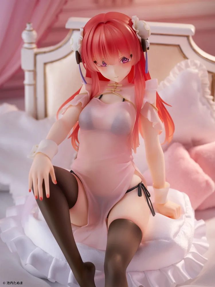 Original Character 1/6 Scale Pre-Painted Figure: Silky Slinky Tanuma Ikeuchi Anna See-through Chinese Dress Ver.