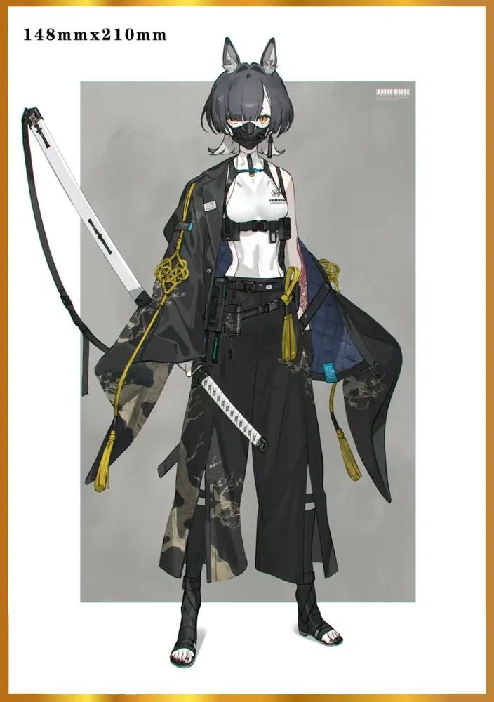 Original Character 1/6 Scale Pre-Painted Figure: Xian Ren Ni Shen Series Komainu Ritsu