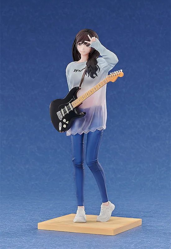 Original Character 1/7 Scale Pre-Painted Figure: Guitar MeiMei Flower & Mirror