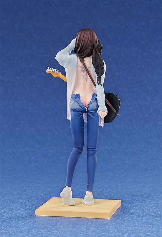 Original Character 1/7 Scale Pre-Painted Figure: Guitar MeiMei Flower & Mirror