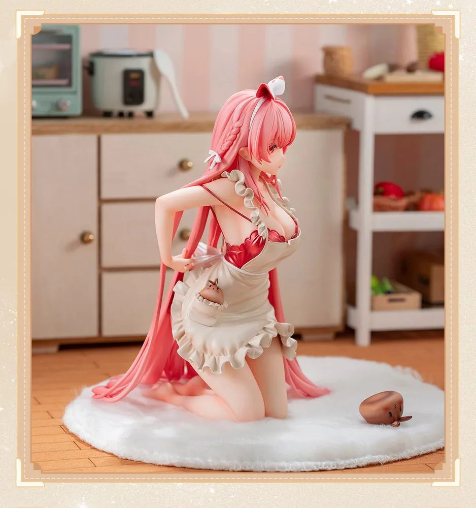 Original Character 1/7 Scale Pre-Painted Figure: White Rabbit Rosu Apron Ver.
