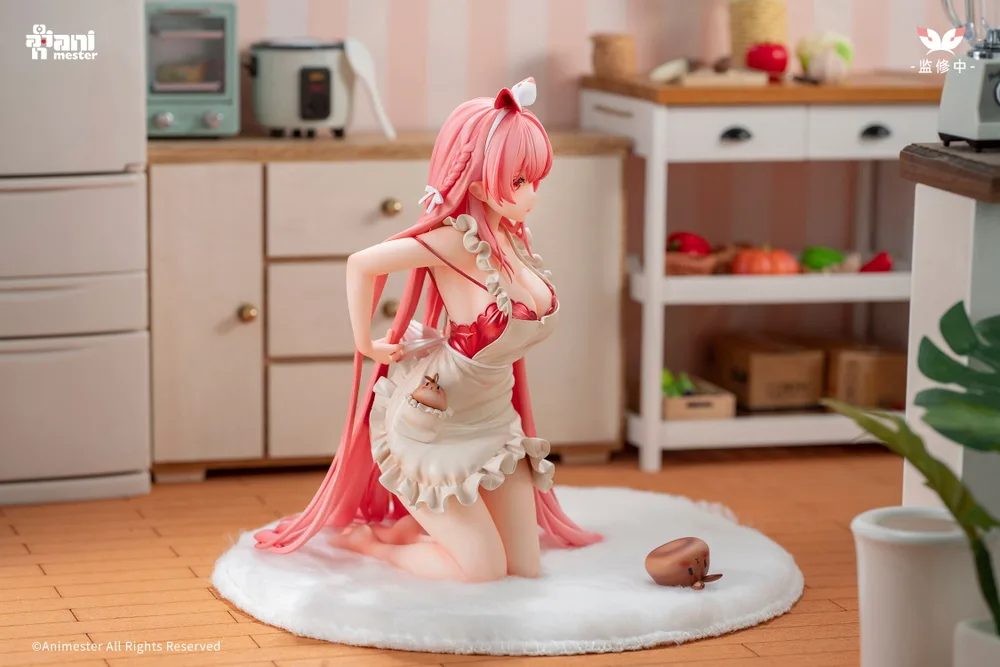 Original Character 1/7 Scale Pre-Painted Figure: White Rabbit Rosu Apron Ver.