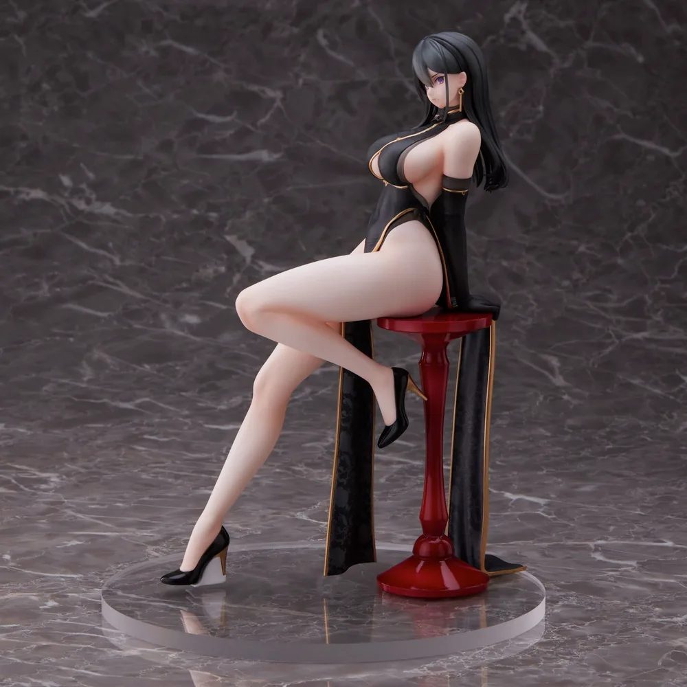 Original Character Pre-Painted Figure: Hayabusa Illustration Black China-san