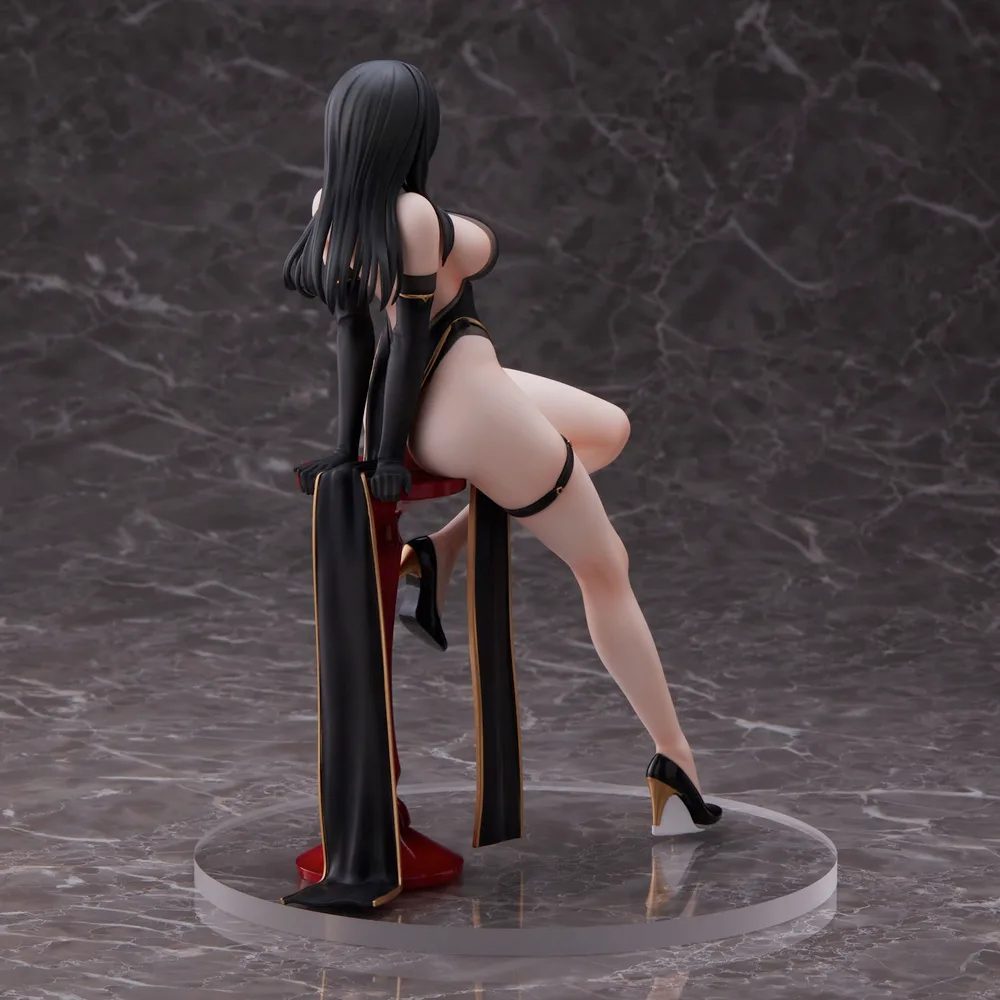 Original Character Pre-Painted Figure: Hayabusa Illustration Black China-san