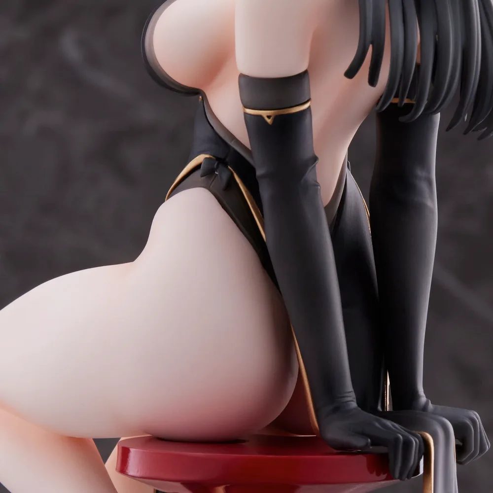 Original Character Pre-Painted Figure: Hayabusa Illustration Black China-san