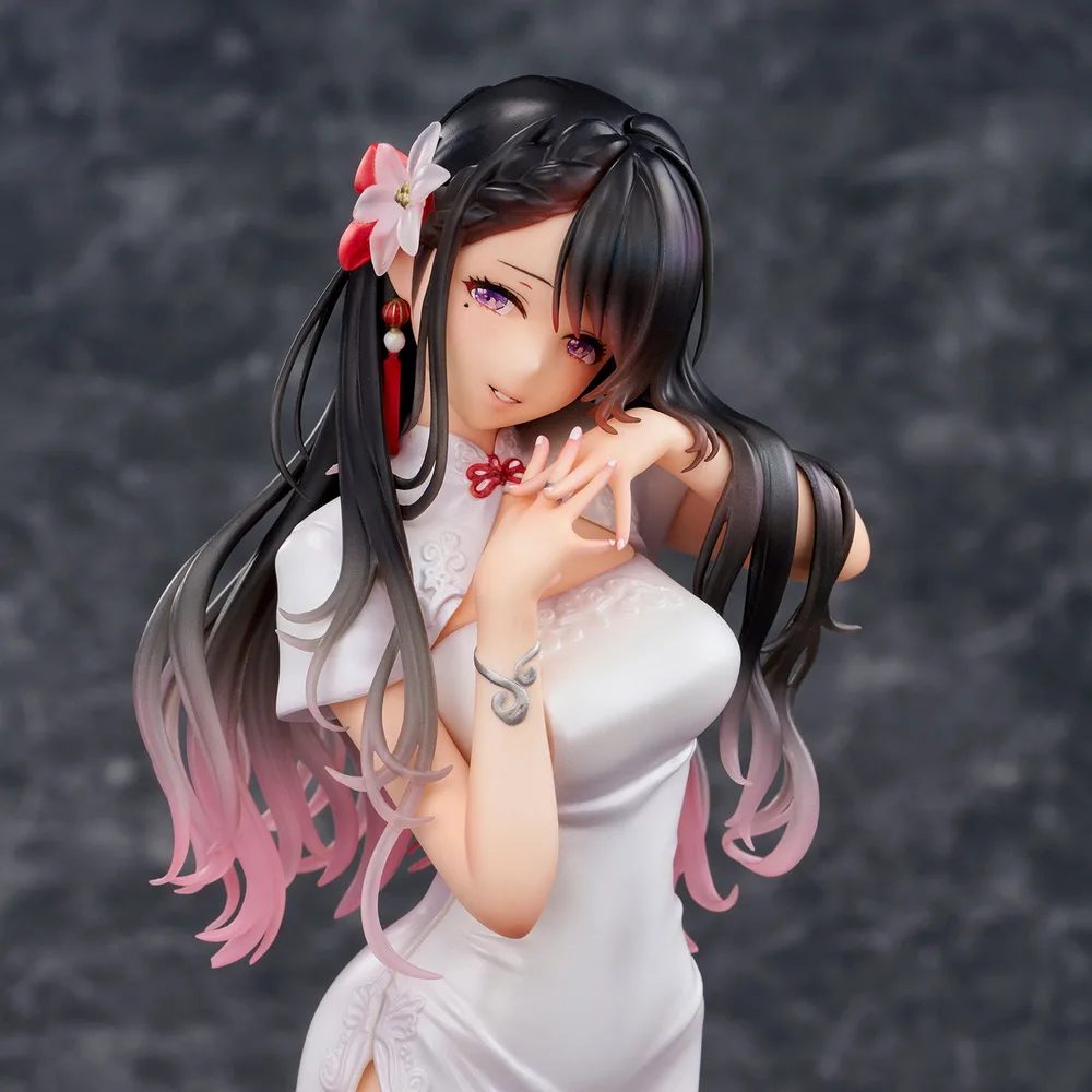 Original Character Pre-Painted Figure: Mai Okuma Illustration Iyashikei White China One-san