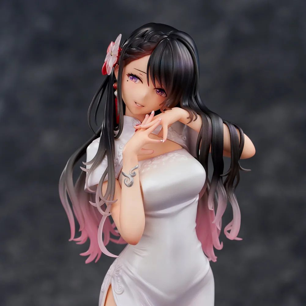 Original Character Pre-Painted Figure: Mai Okuma Illustration Iyashikei White China One-san