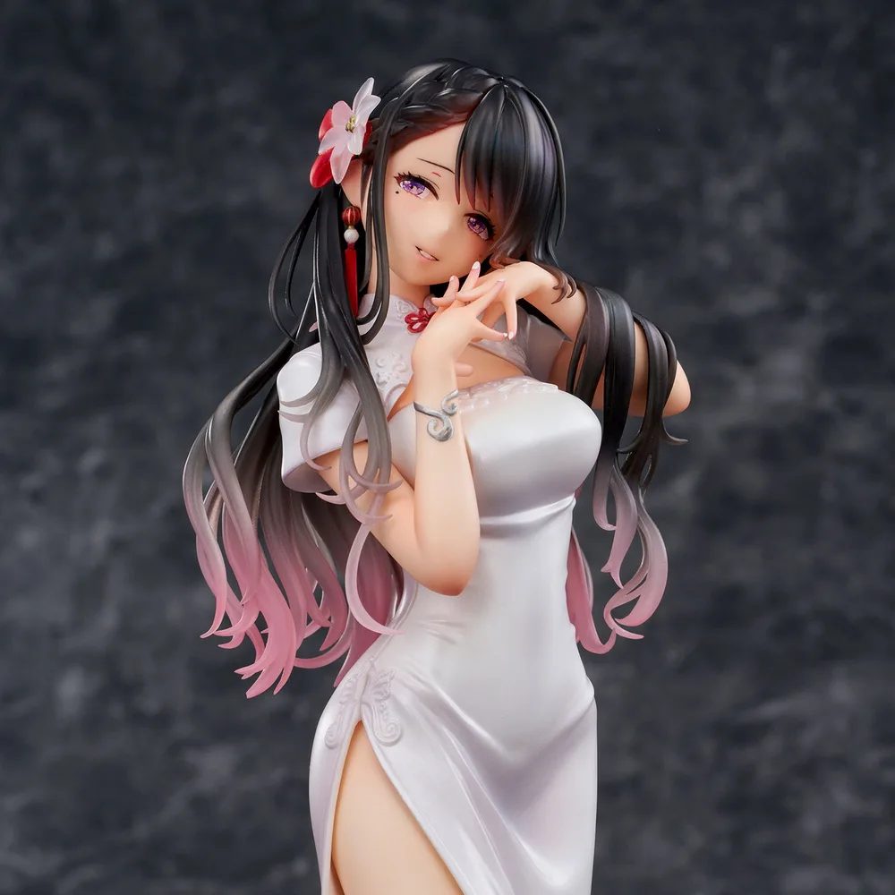Original Character Pre-Painted Figure: Mai Okuma Illustration Iyashikei White China One-san