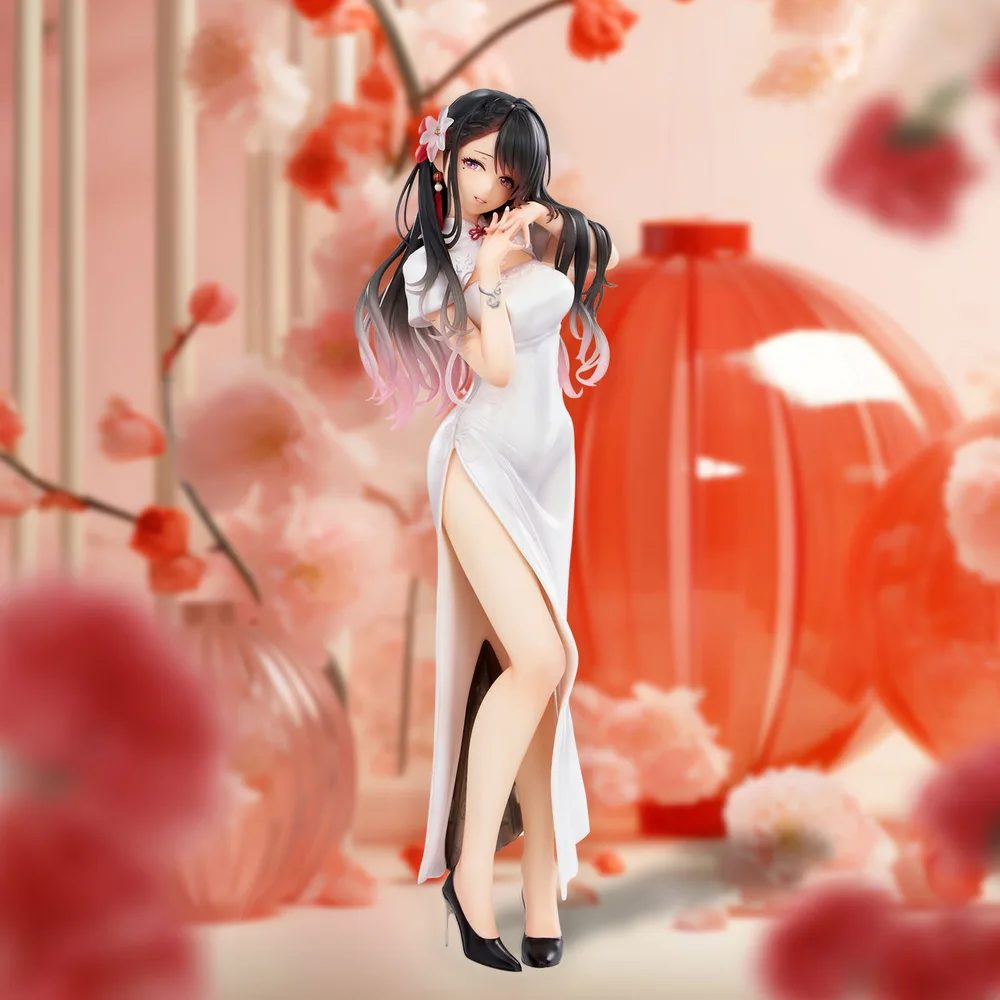 Original Character Pre-Painted Figure: Mai Okuma Illustration Iyashikei White China One-san