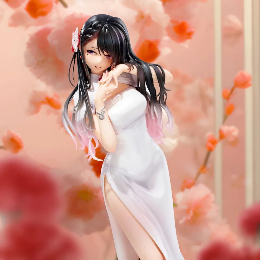 Original Character Pre-Painted Figure: Mai Okuma Illustration Iyashikei White China One-san