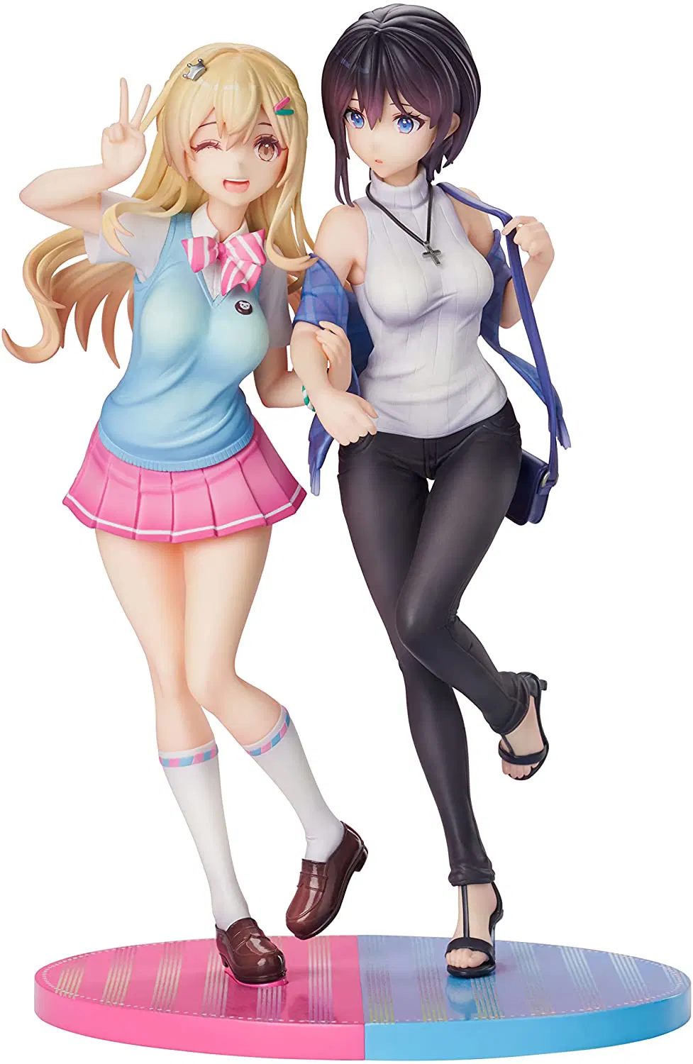 OshiRabu Waifus Over Husbandos 1/7 Scale Pre-Painted Figure: Ren Furutachi & Akuru Hayahoshi