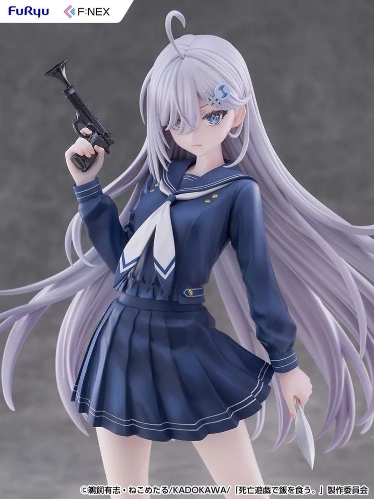 Playing Death Games to Put Food on the Table 1/7 Scale Pre-Painted Figure: Yuki School Uniform Ver.