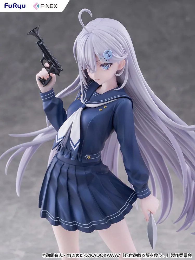 Playing Death Games to Put Food on the Table 1/7 Scale Pre-Painted Figure: Yuki School Uniform Ver.