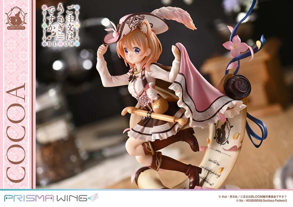 Prisma Wing Is the Order a Rabbit? Bloom 1/7 Scale Pre-Painted Figure: Cocoa