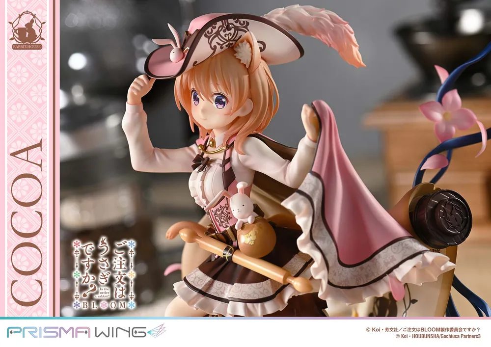 Prisma Wing Is the Order a Rabbit? Bloom 1/7 Scale Pre-Painted Figure: Cocoa