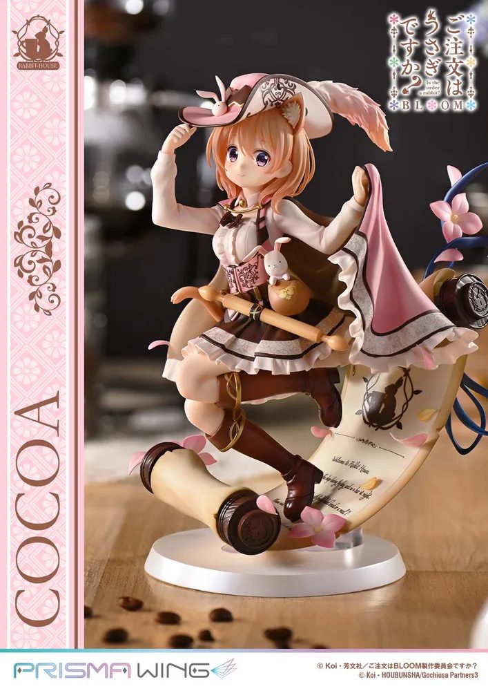 Prisma Wing Is the Order a Rabbit? Bloom 1/7 Scale Pre-Painted Figure: Cocoa