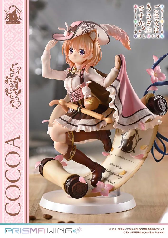 Prisma Wing Is the Order a Rabbit? Bloom 1/7 Scale Pre-Painted Figure: Cocoa