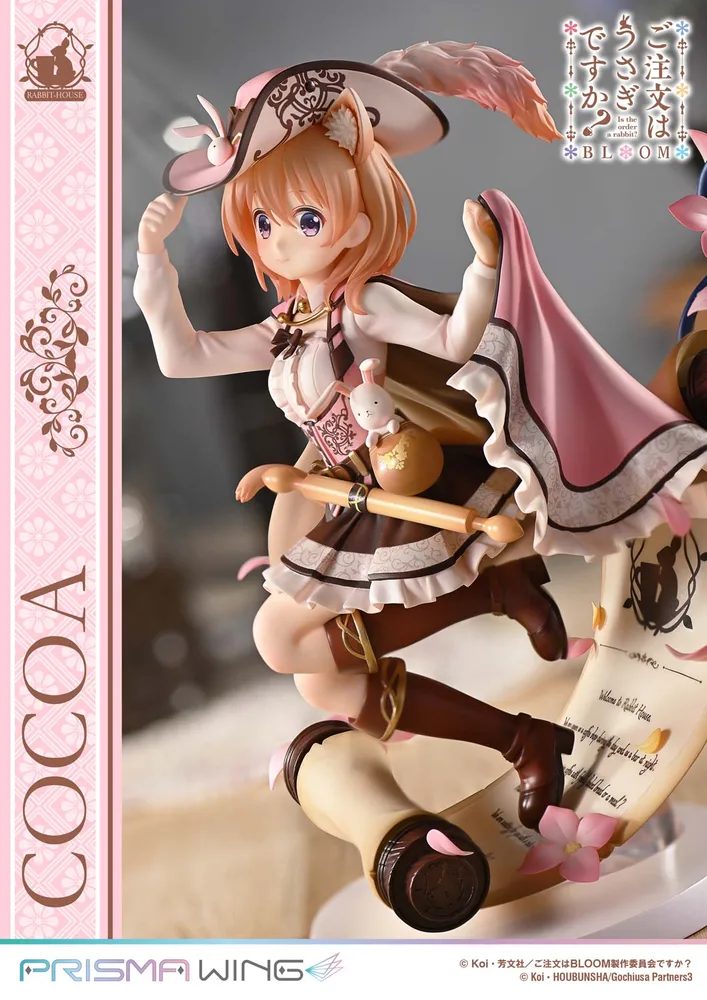 Prisma Wing Is the Order a Rabbit? Bloom 1/7 Scale Pre-Painted Figure: Cocoa