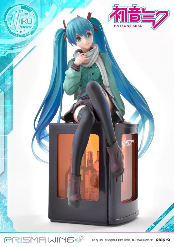 Prisma Wing Piapro Characters 1/7 Scale Pre-Painted Figure: Hatsune Miku Art by Lack